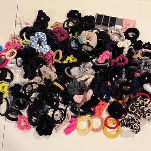 Colorful Hair Scrunchies